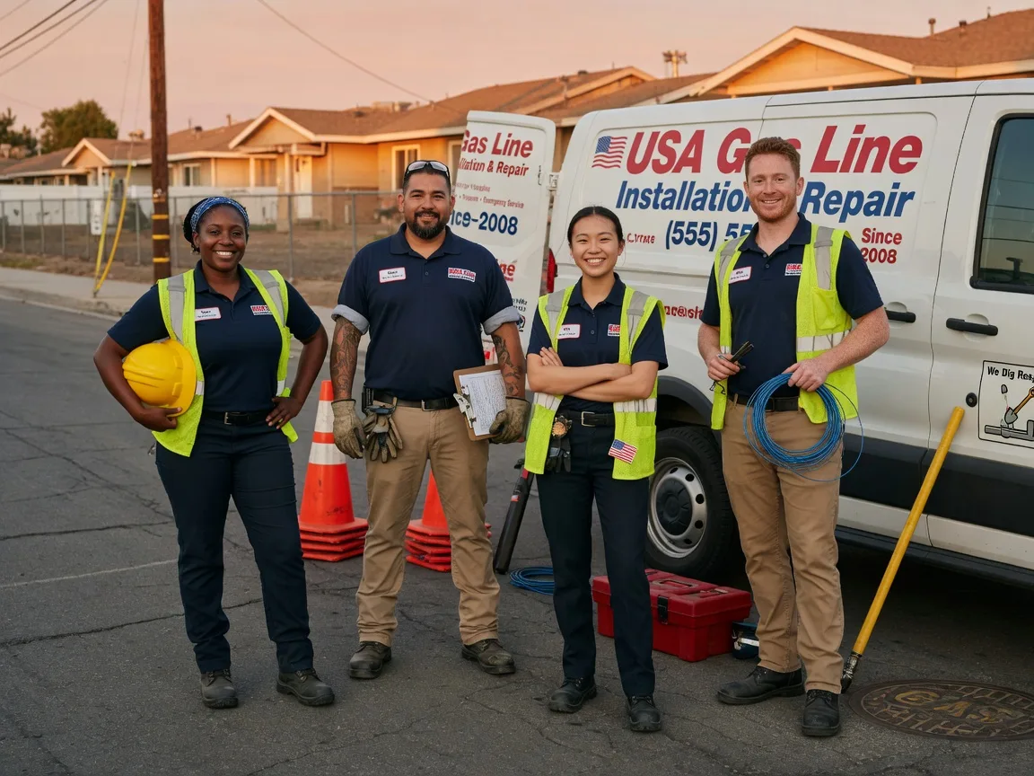 Gas Line Installation company in Zionville, NC